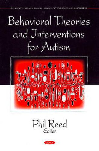 Cover image for Behavioral Theories & Interventions for Autism