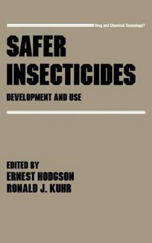 Cover image for Safer Insecticides: Development and Use