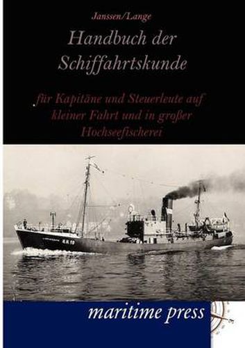 Cover image for Handbuch der Schiffahrtskunde