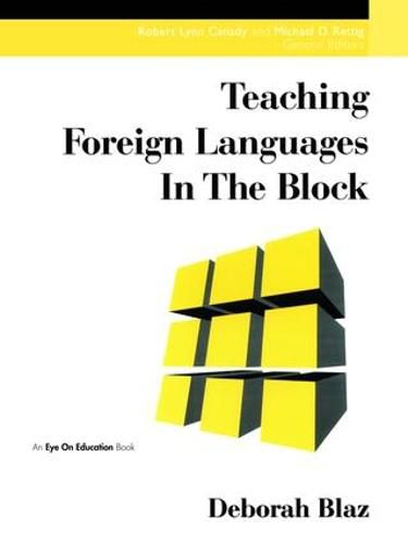 Cover image for Teaching Foreign Languages in the Block