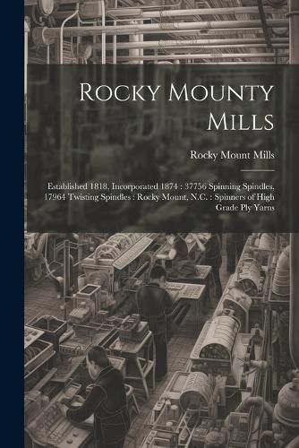 Cover image for Rocky Mounty Mills