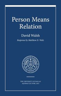 Cover image for Person Means Relation