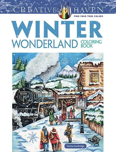 Cover image for Creative Haven Winter Wonderland Coloring Book