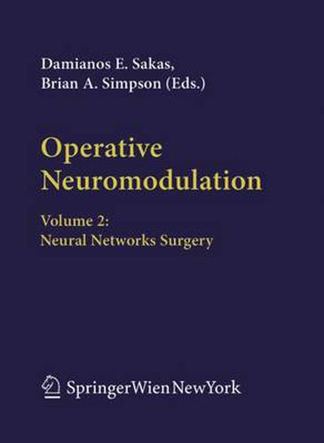 Cover image for Operative Neuromodulation: Volume 2: Neural Networks Surgery