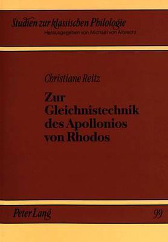 Cover image for Zur Gleichnistechnik Des Apollonios Von Rhodos