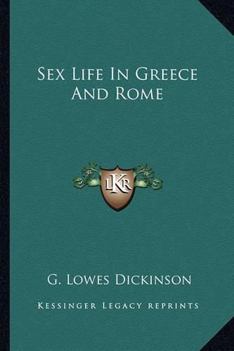 Sex Life in Greece and Rome