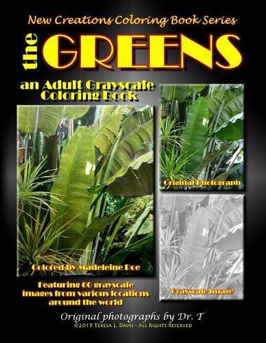 Cover image for New Creations Coloring Book Series: The Greens