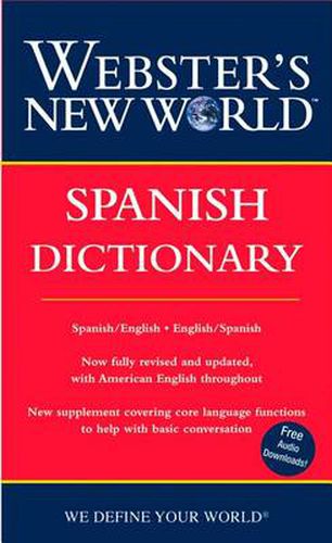Cover image for Webster's New World Spanish Dictionary: Spanish/English English/Spanish