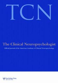 Cover image for Advocacy in Neuropsychology: A Special Issue of the Clinical Neuropsychologist