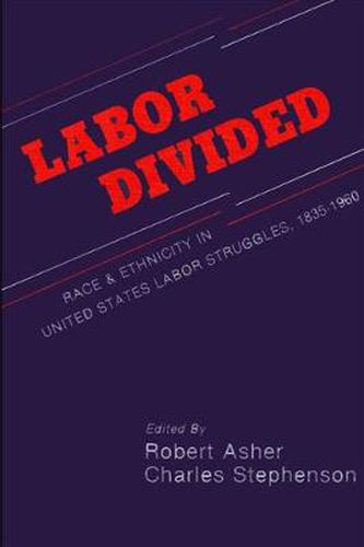 Labor Divided: Race and Ethnicity in United States Labor Struggles, 1835-1960