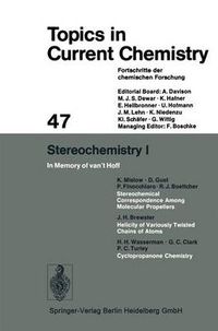 Cover image for Stereochemistry 1: In Memory of van't Hoff