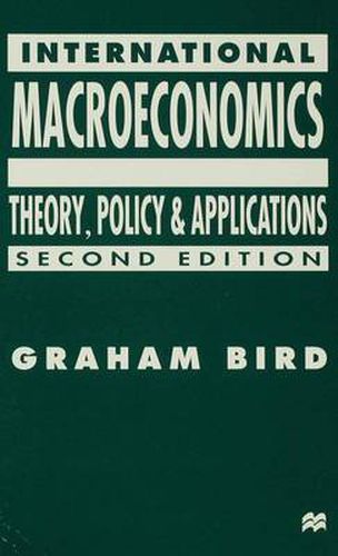 Cover image for International Macroeconomics: Theory, Policy, and Applications