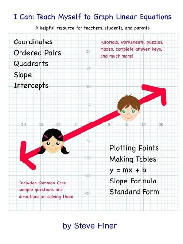 Cover image for I Can: Teach Myself to Graph Linear Equations