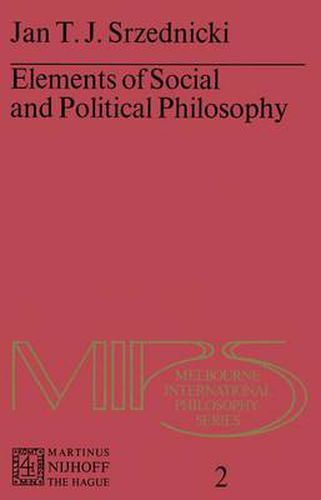 Elements of Social and Political Philosophy