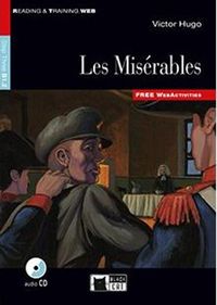 Cover image for Reading & Training: Les Miserables + audio CD + App