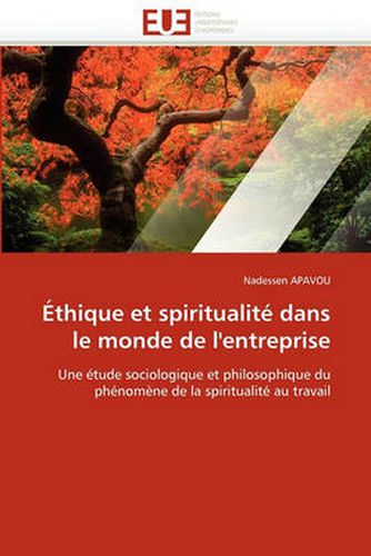Cover image for Ethique Et Spiritualite Dans Le Monde de L'Entreprise