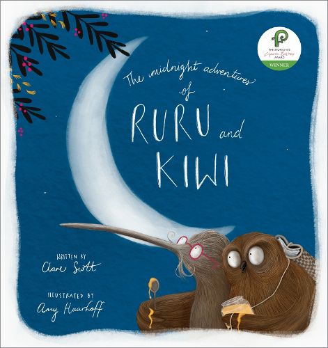 Cover image for The Midnight Adventures of Ruru and Kiwi