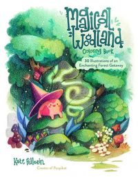 Cover image for Magical Woodland Coloring Book