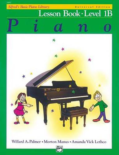 Cover image for Alfred's Basic Piano Library Lesson 1B: Universal Edition