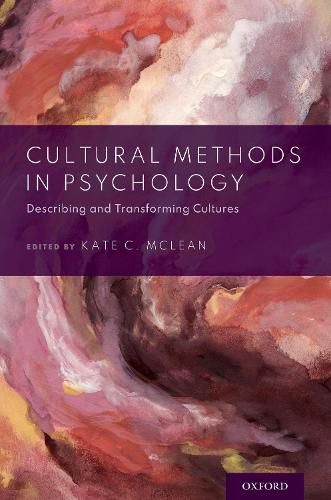 Cover image for Cultural Methods in Psychology: Describing and Transforming Cultures