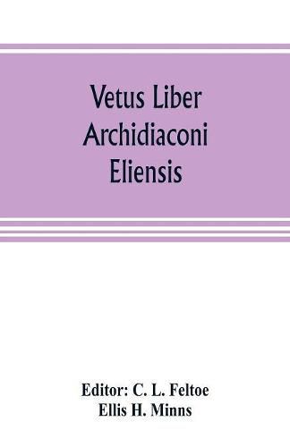 Cover image for Vetus liber archidiaconi eliensis