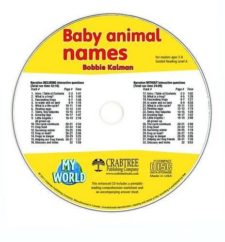 Cover image for Baby Animal Names - CD Only