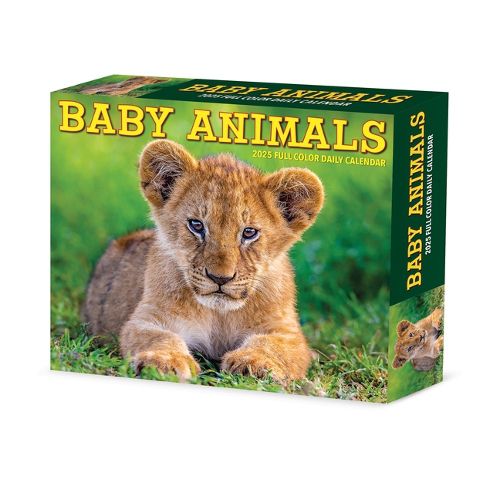 Cover image for Baby Animals 2026 5.4 X 6.2 Box Calendar