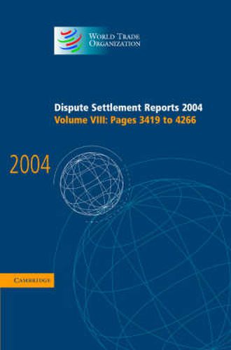 Cover image for Dispute Settlement Reports 2004