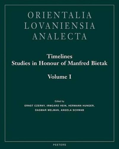 Cover image for Timelines. Studies in Honour of Manfred Bietak