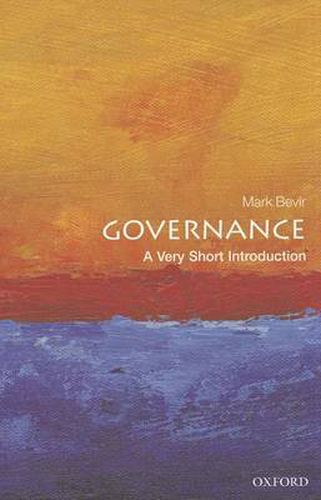 Cover image for Governance: A Very Short Introduction