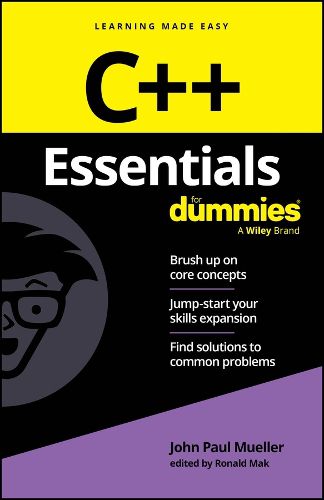 Cover image for C++ Essentials For Dummies