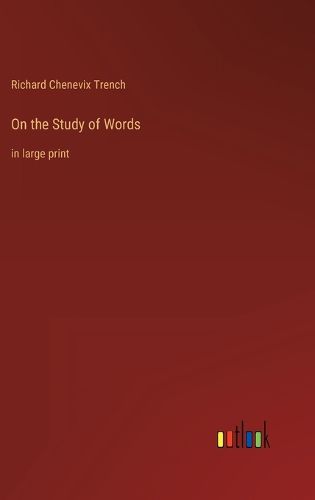 Cover image for On the Study of Words