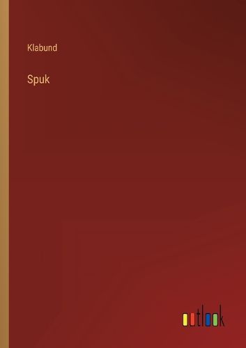 Cover image for Spuk