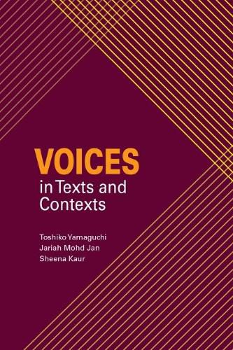 Cover image for Voices in Texts and Contexts