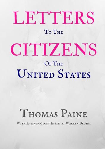 Cover image for Letters to the Citizens of the United States