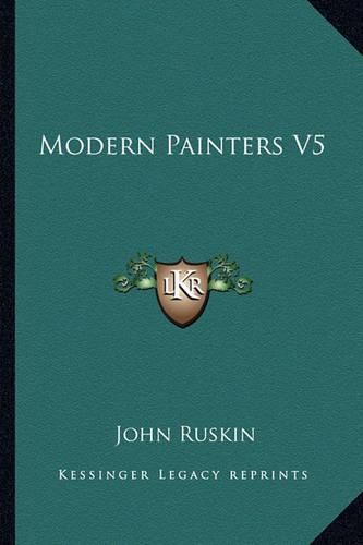 Cover image for Modern Painters V5