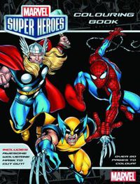Cover image for Marvel: Marvel Super Heroes Colouring Book