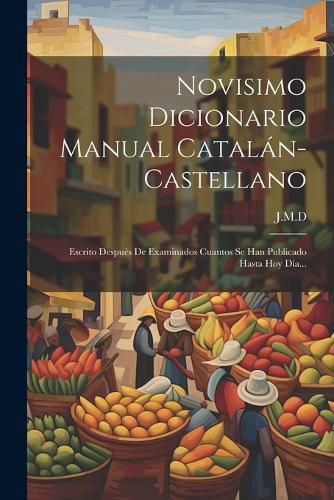 Cover image for Novisimo Dicionario Manual Catalan-castellano