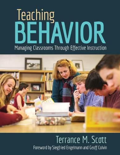 Cover image for Teaching Behavior: Managing Classrooms Through Effective Instruction