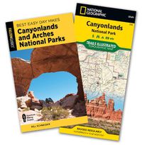 Cover image for Best Easy Day Hiking Guide and Trail Map Bundle: Canyonlands and Arches