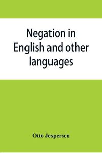 Cover image for Negation in English and other languages