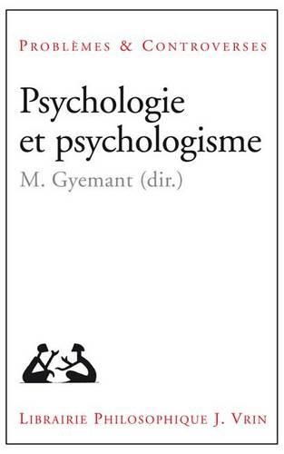 Psychologie Et Psychologisme