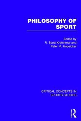 Cover image for Philosophy of Sport
