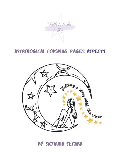 Cover image for Astrological Coloring Pages: Aspects