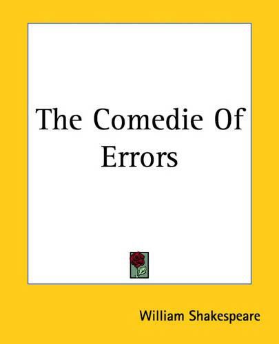 Cover image for The Comedie Of Errors