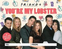 Cover image for Friends: You're My Lobster: A Fill-In Book