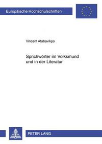 Cover image for Sprichwoerter im Volksmund und in der Literatur