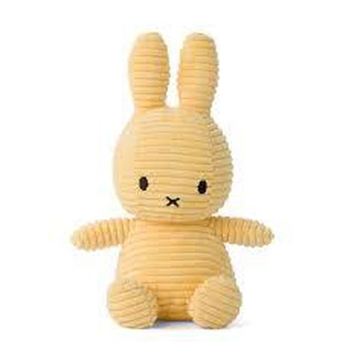 Cover image for Miffy Buttercream Corduroy Plush 23cm