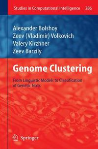 Cover image for Genome Clustering: From Linguistic Models to Classification of Genetic Texts