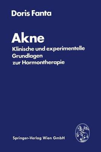 Cover image for Akne: Klinische Und Experimentelle Grundlagen Zur Hormontherapie